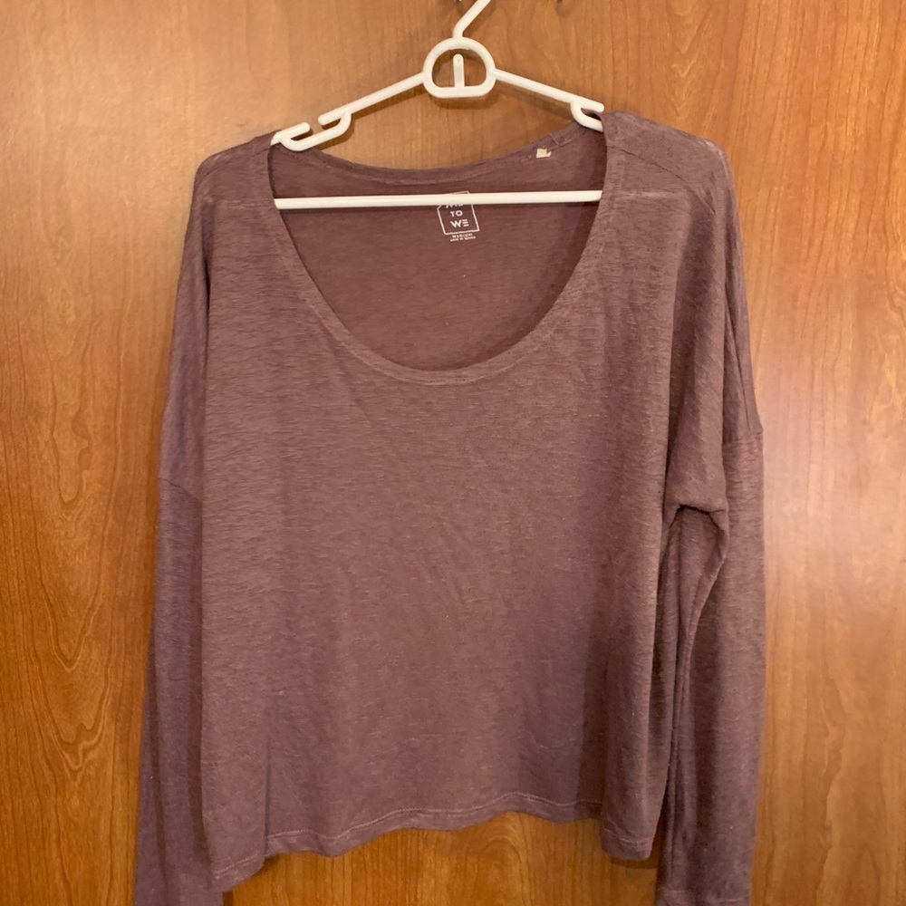 Maroon long sleeve shirt!
